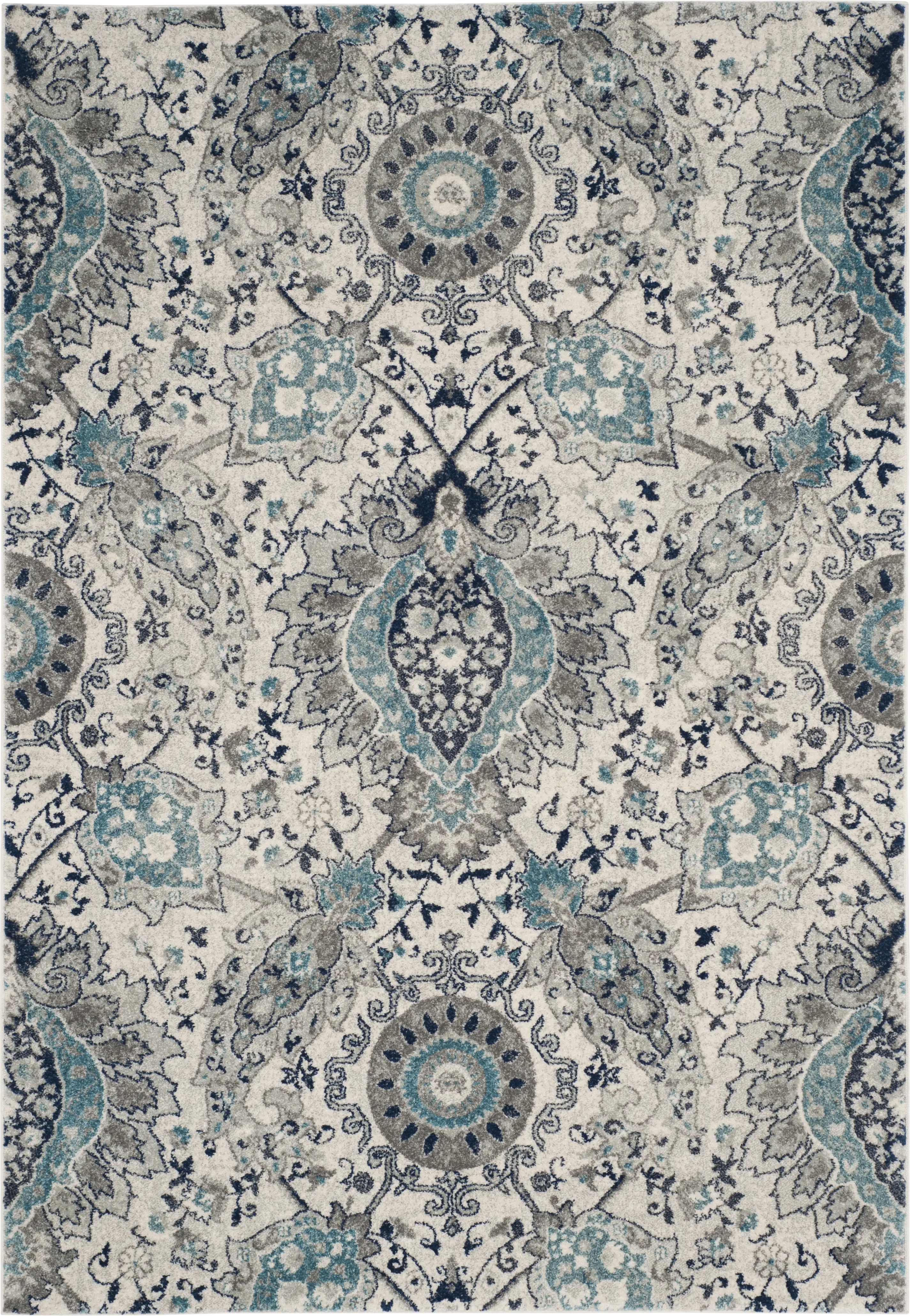 Mentmore Trace Light Gray 8' x 10' Rug - Thumbnail - Image 1