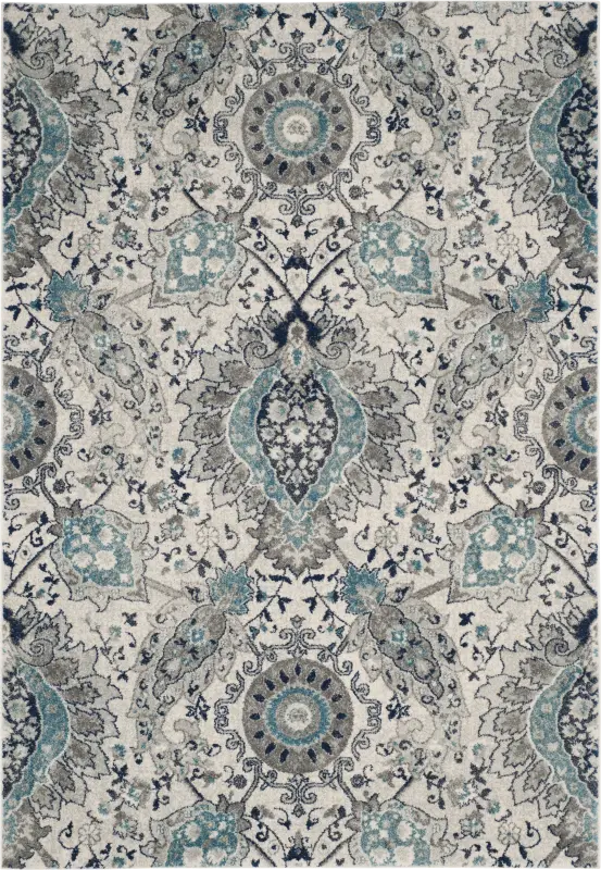 Mentmore Trace Light Gray 5'1 x 7'6 Rug