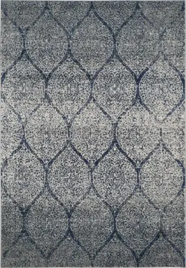 Hanley Court Navy 5'1 x 7'6 Rug