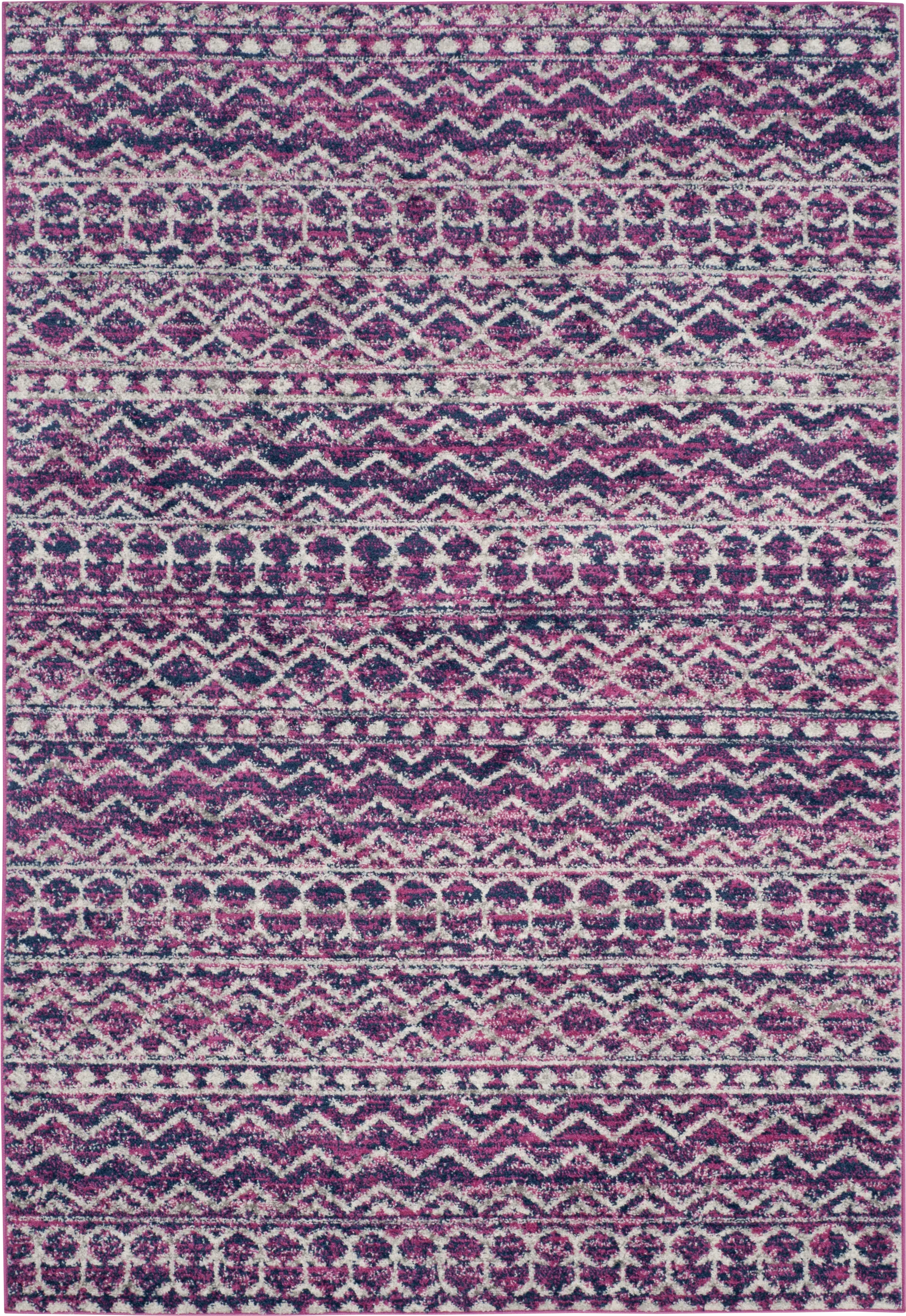 Mindon Town Fuchsia 3' x 5' Rug - Image 1