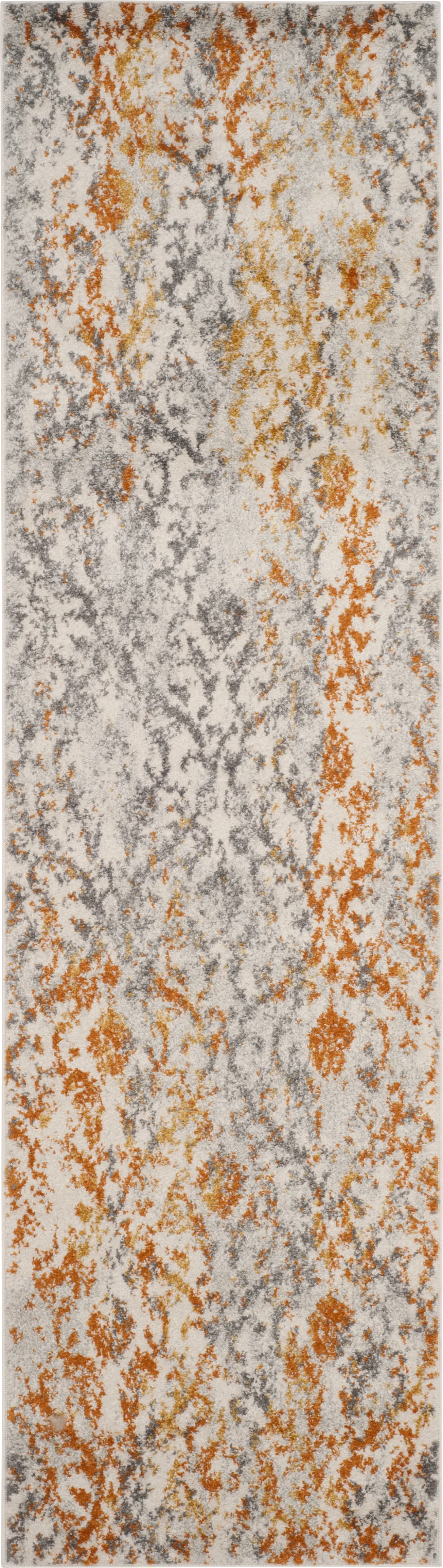 Emathla Grove Orange 2'3 x 8' Runner Rug