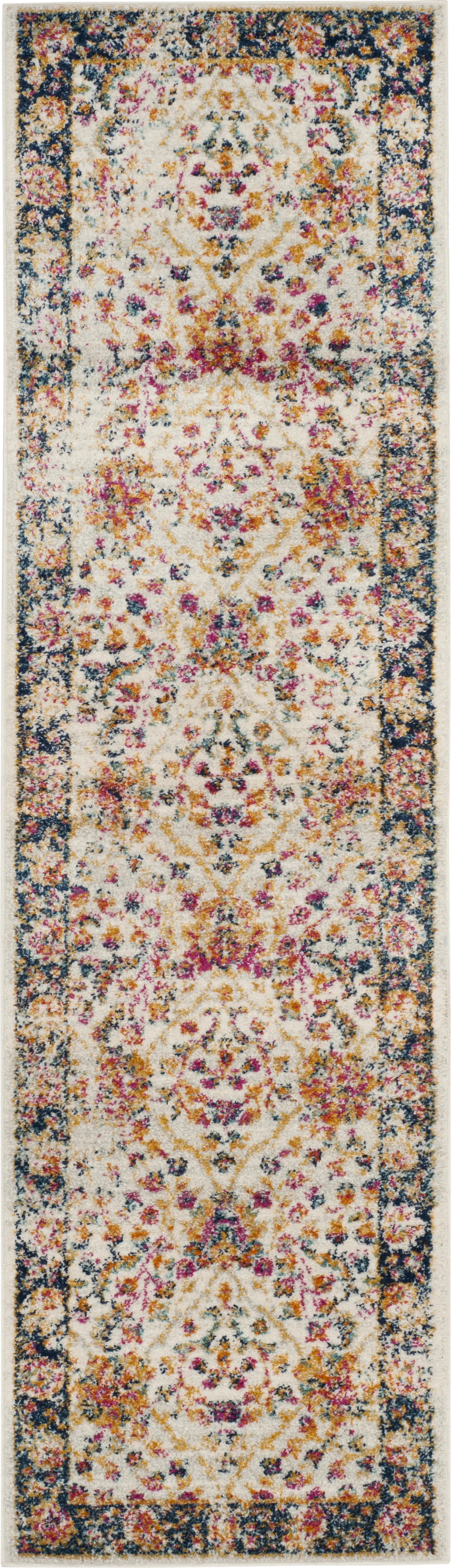 Irvine Bay Cream 2'3 x 8' Runner Rug