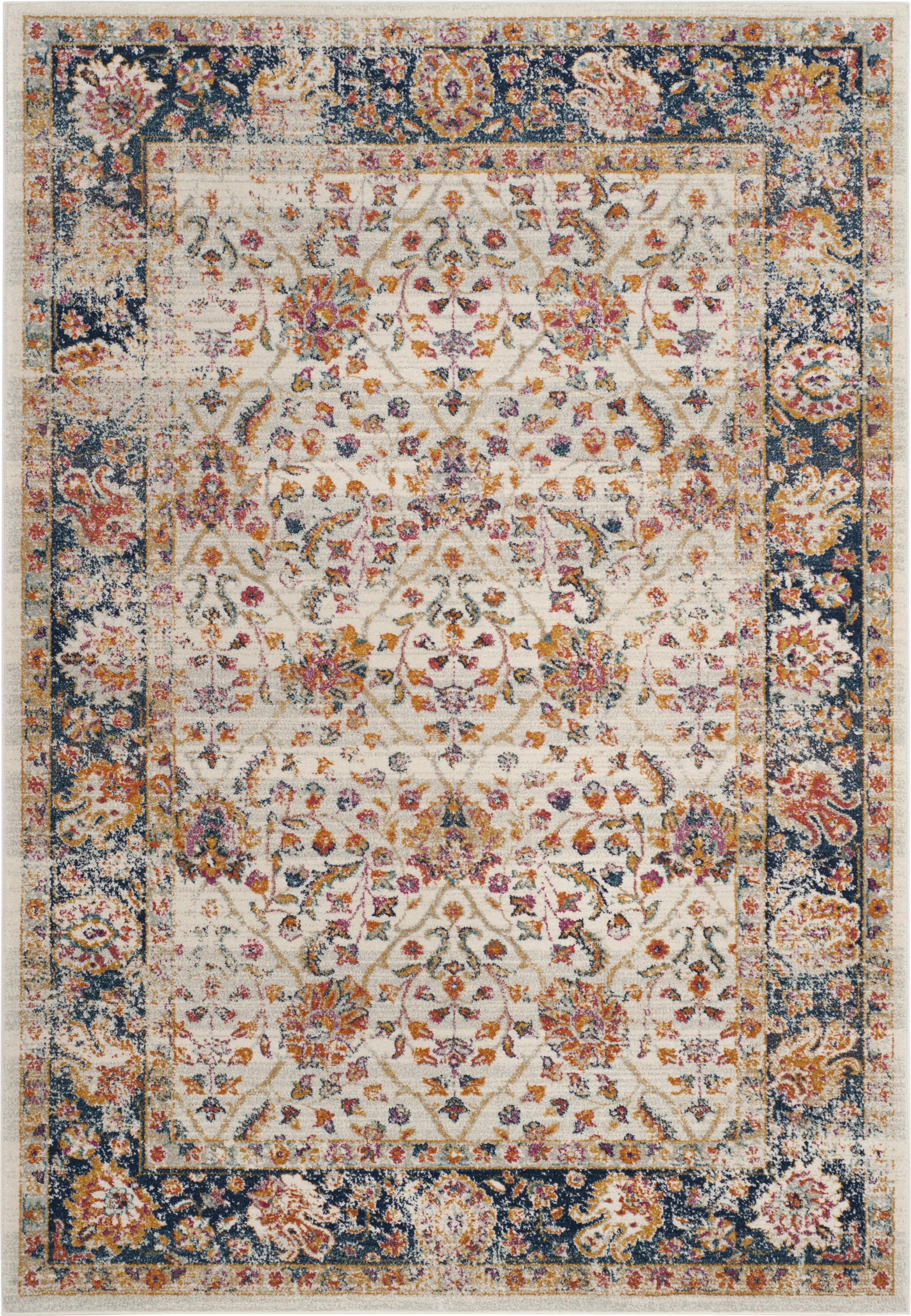 Irvine Bay Cream 4' x 6' Rug - Thumbnail - Image 1