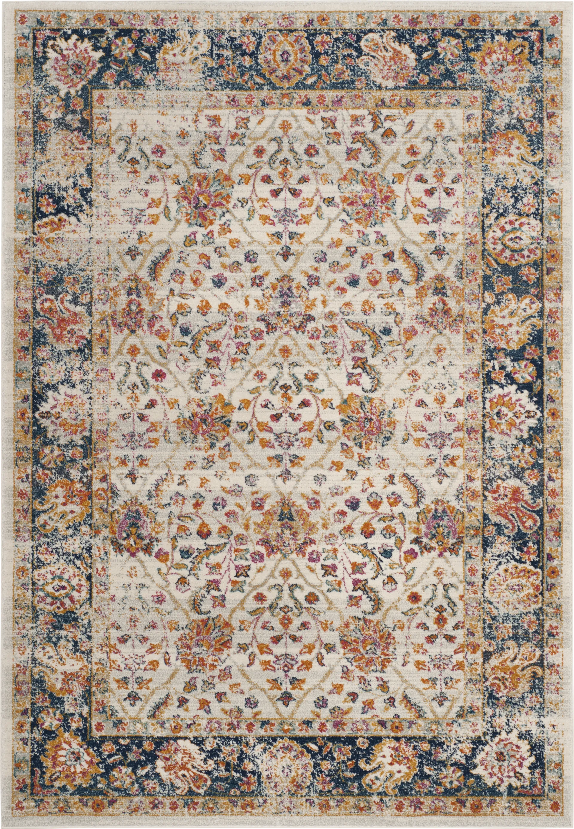 Irvine Bay Cream 4' x 6' Rug - Image 1
