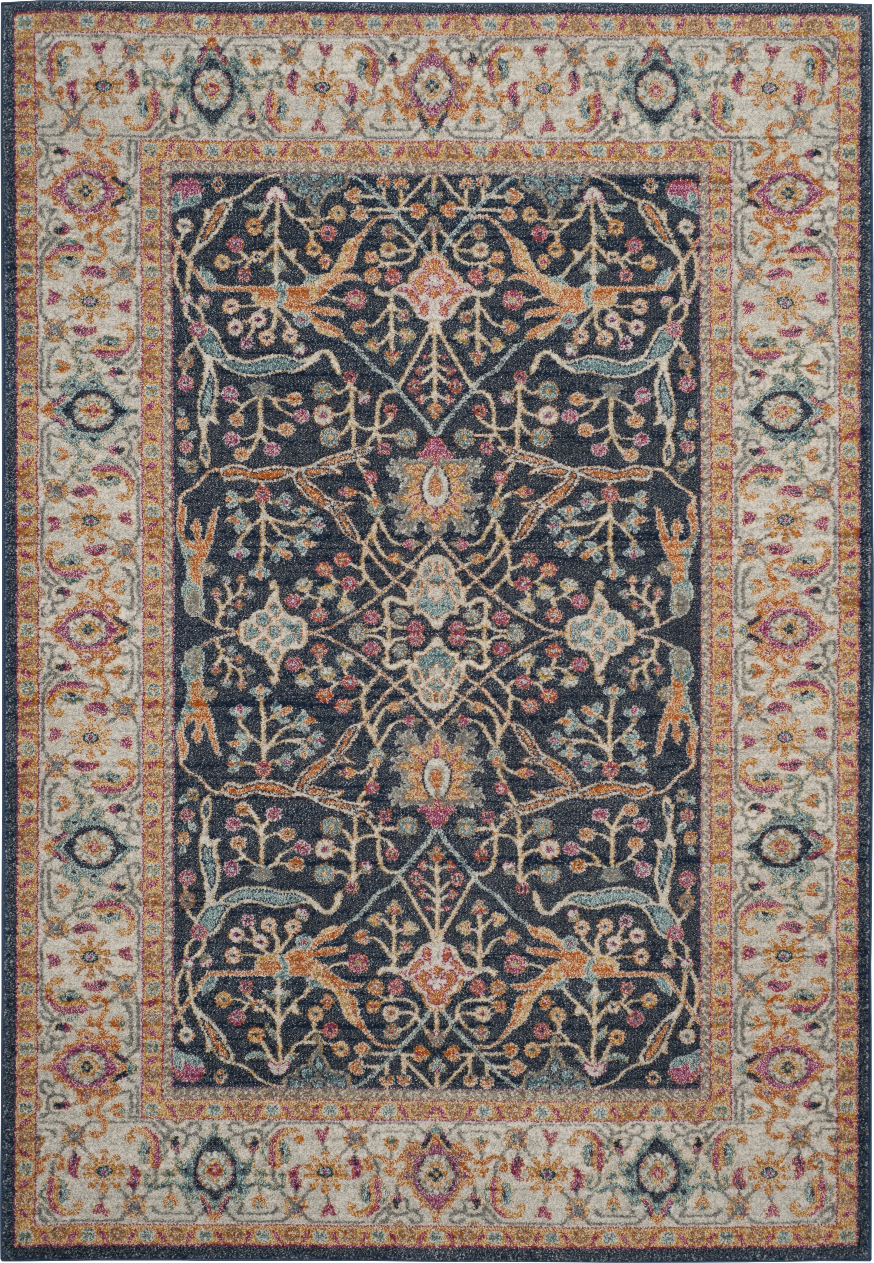 Dasher Lane Navy 6'7 x 9'2 Rug - Thumbnail - Image 1