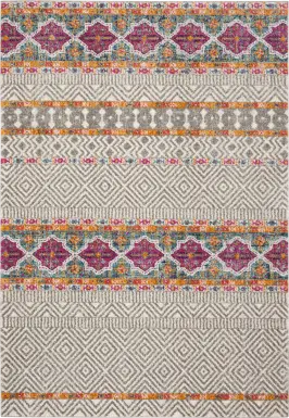 Sunray Place Gray 8' x 10' Rug