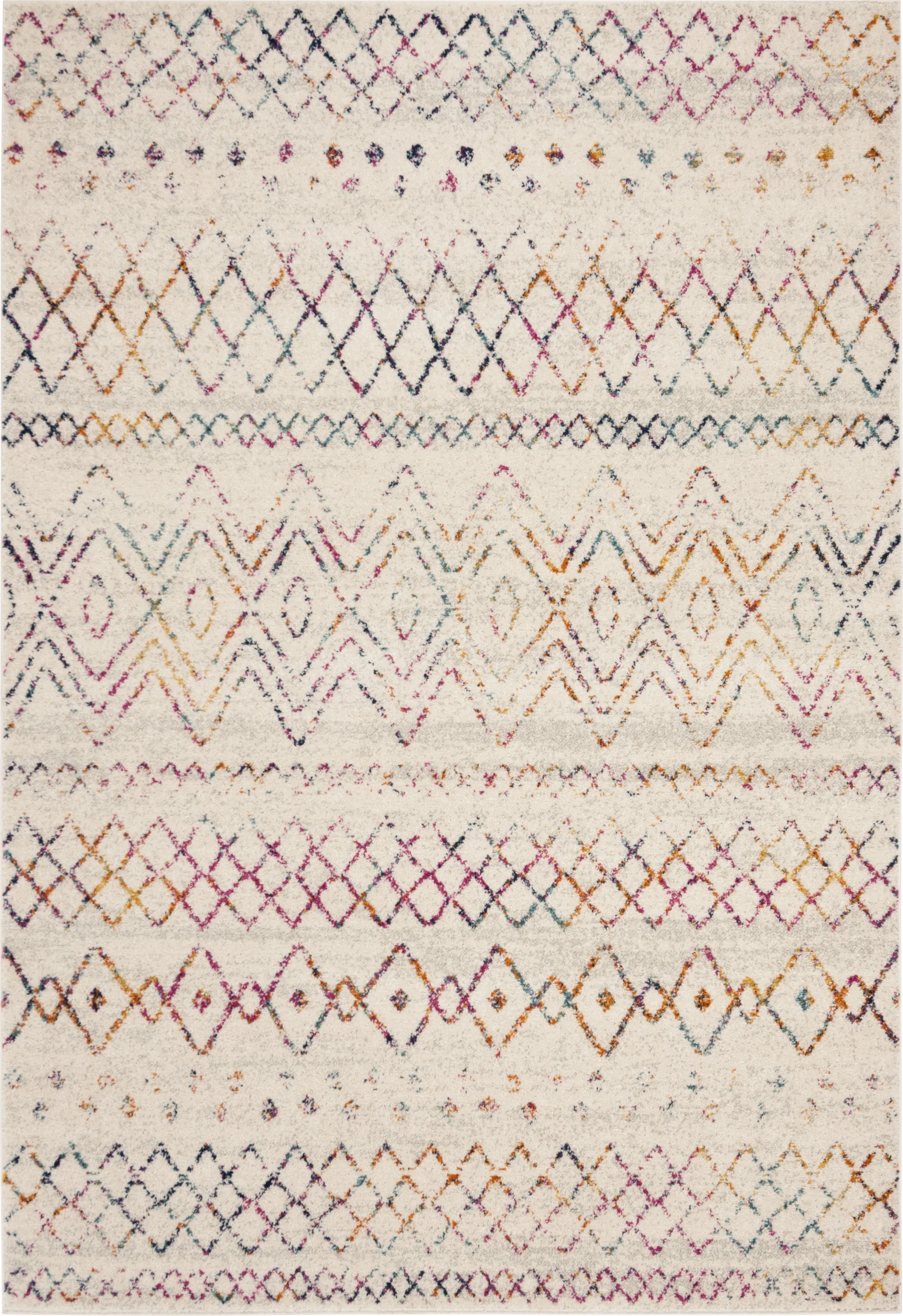 Lulu Loft Ivory 3' x 5' Rug - Image 1