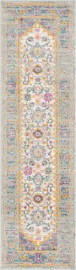 Jasper Heights Blue 2'3 x 8' Runner Rug