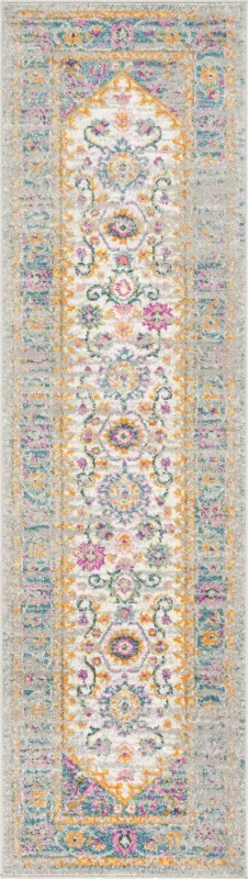 Jasper Heights Blue 2'3 x 8' Runner Rug
