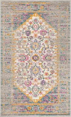 Jasper Heights Blue 3' x 5' Rug