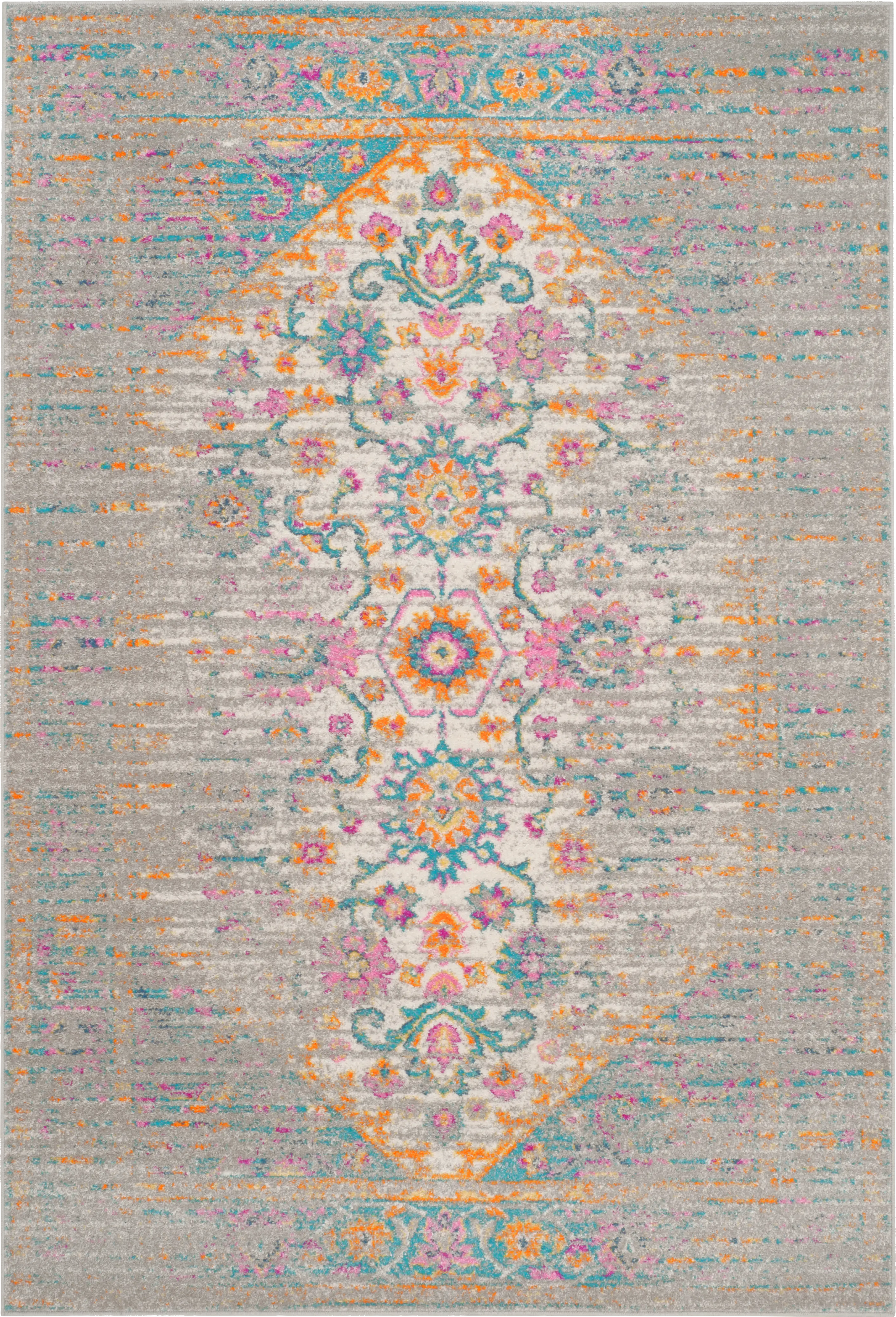 Jasper Heights Blue 5'1 x 7'6 Rug - Thumbnail - Image 1