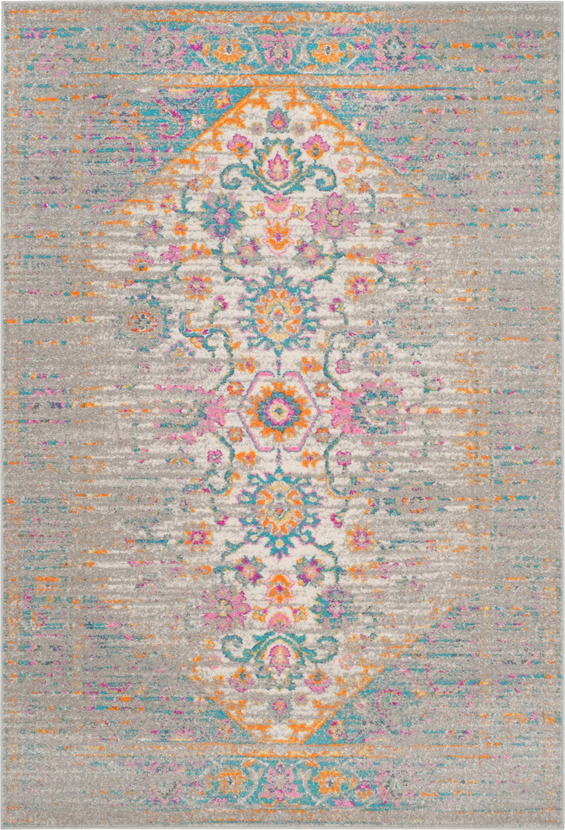 Jasper Heights Blue 4' x 6' Rug - Image 1