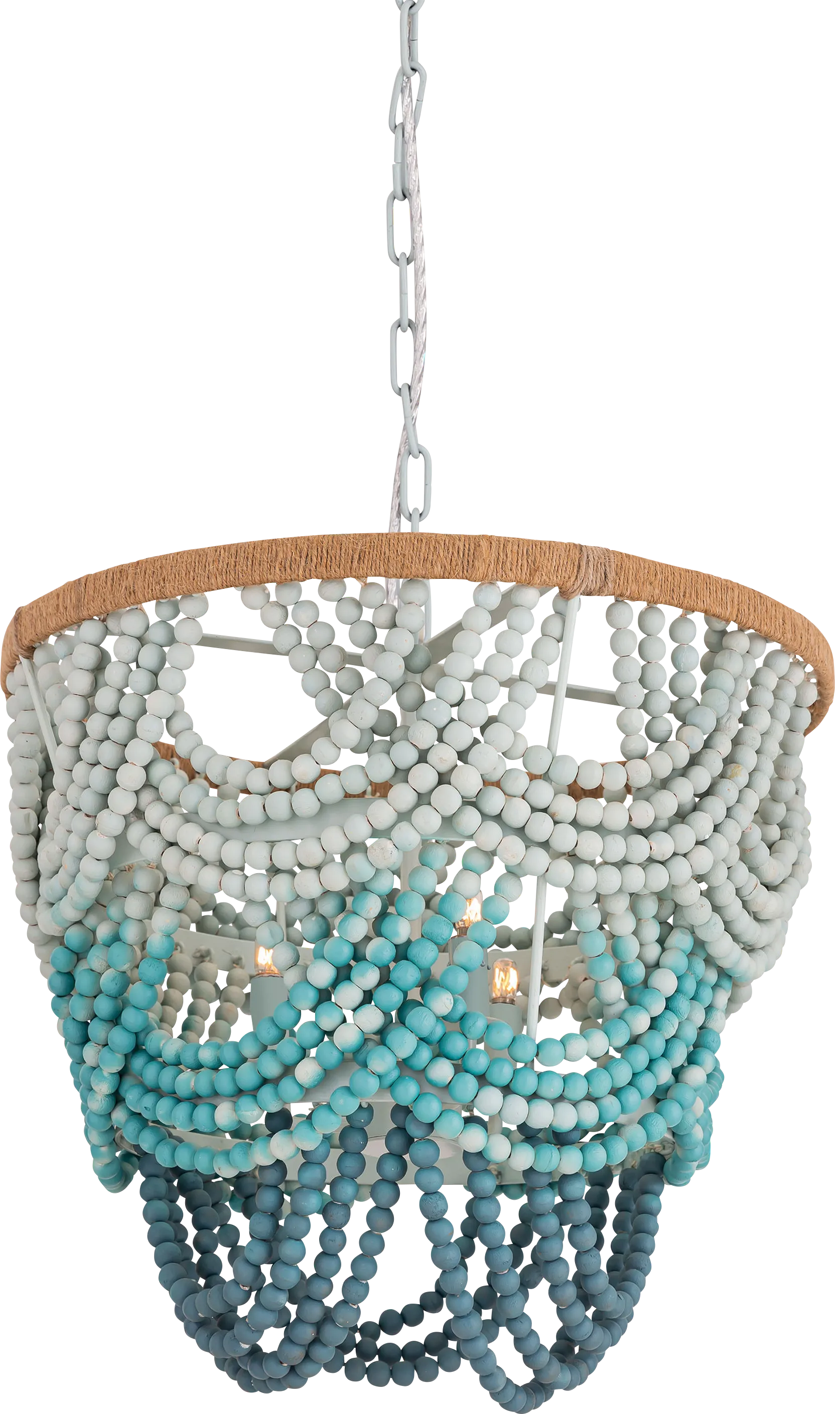 Kids Sameria Blue Chandelier