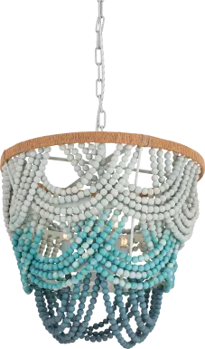 Kids Sameria Blue Chandelier