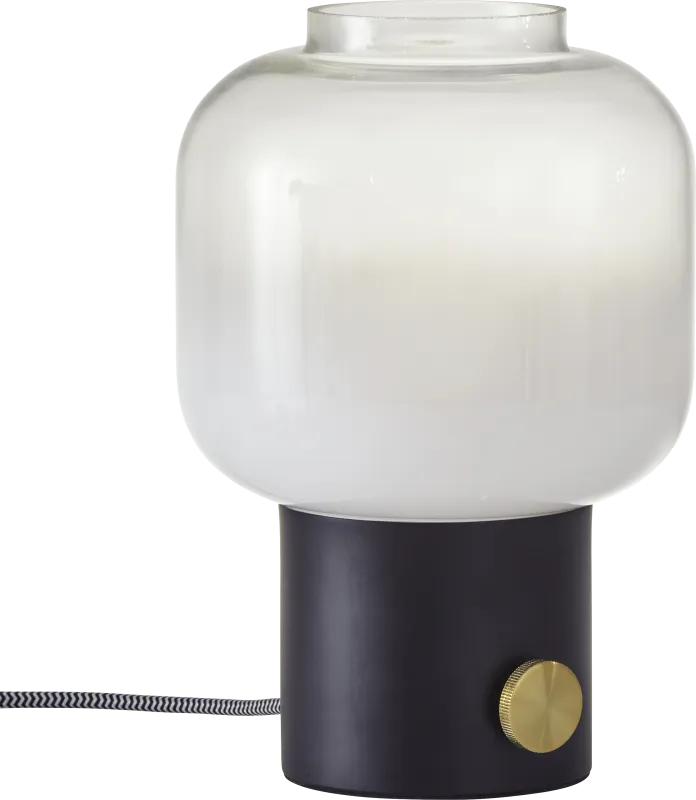 Hadan Black Table Lamp