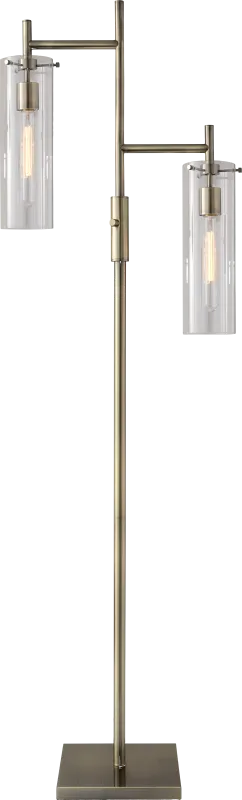 Farnam Brass Floor Lamp