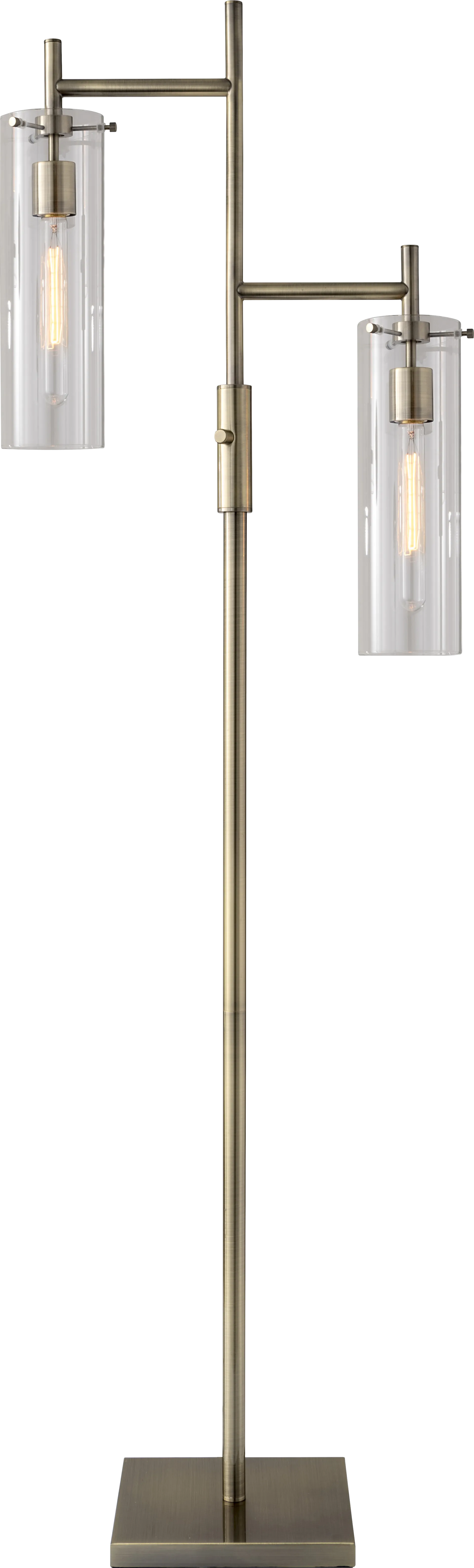 Farnam Brass Floor Lamp - Image 1