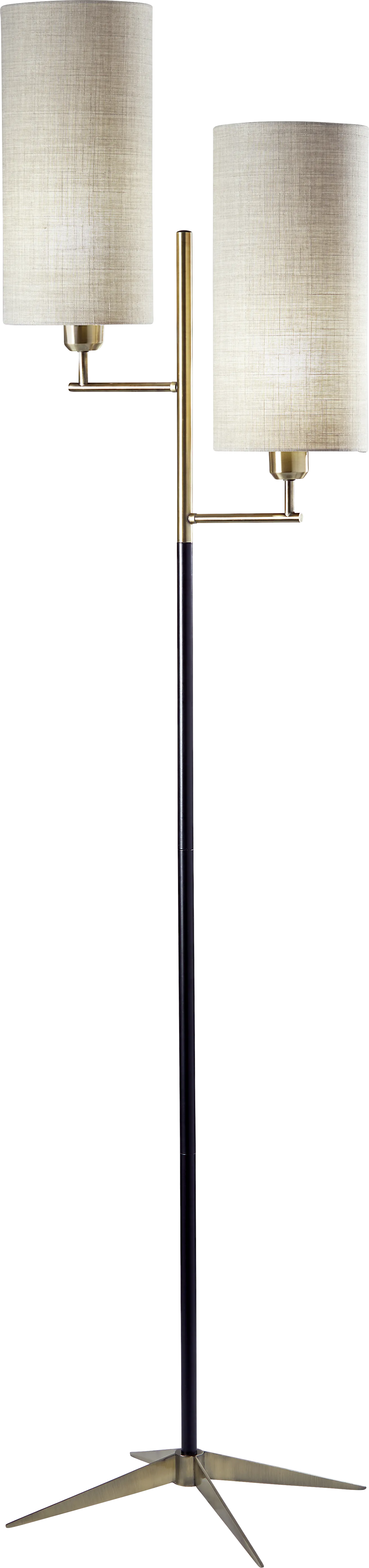 Fairwood Black Floor Lamp - Thumbnail - Image 1