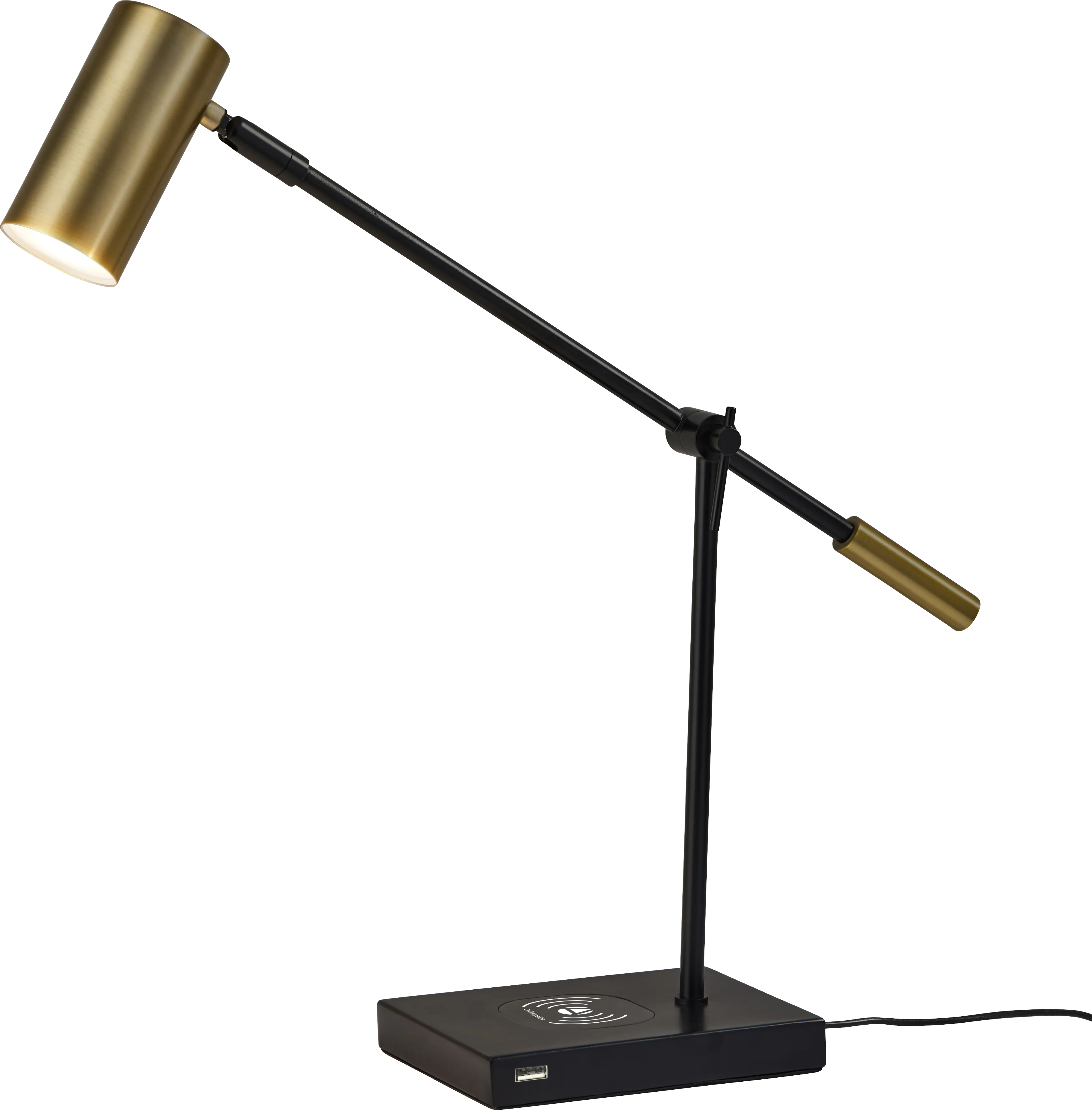 Castelar Brass Table Lamp - Thumbnail - Image 1
