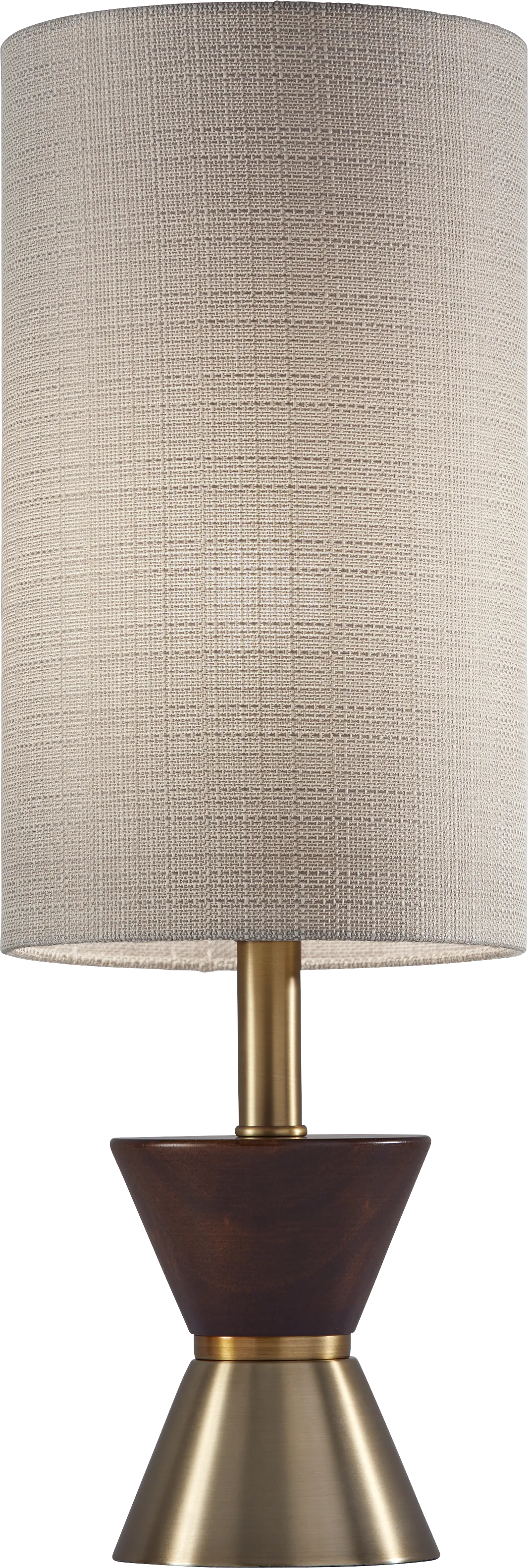 Dalworth Walnut Table Lamp - Thumbnail - Image 1