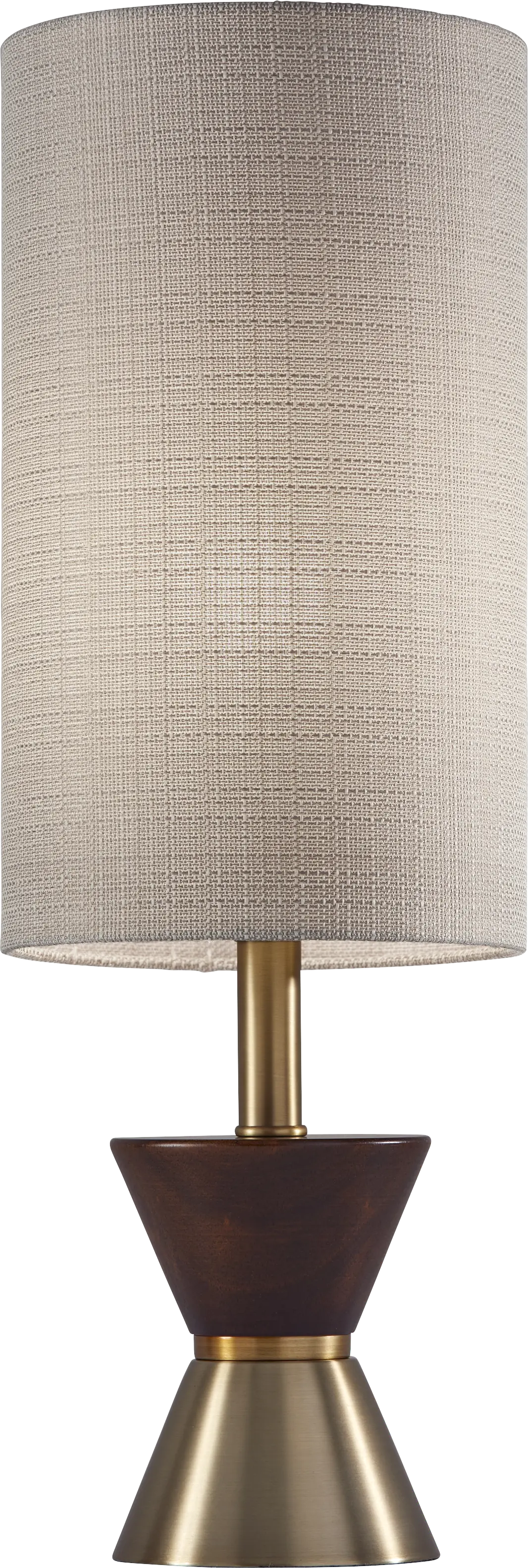 Dalworth Walnut Table Lamp