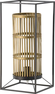 Narrow Leaf Gold Lamp