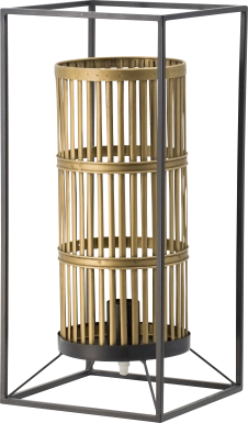 Narrow Leaf Gold Lamp