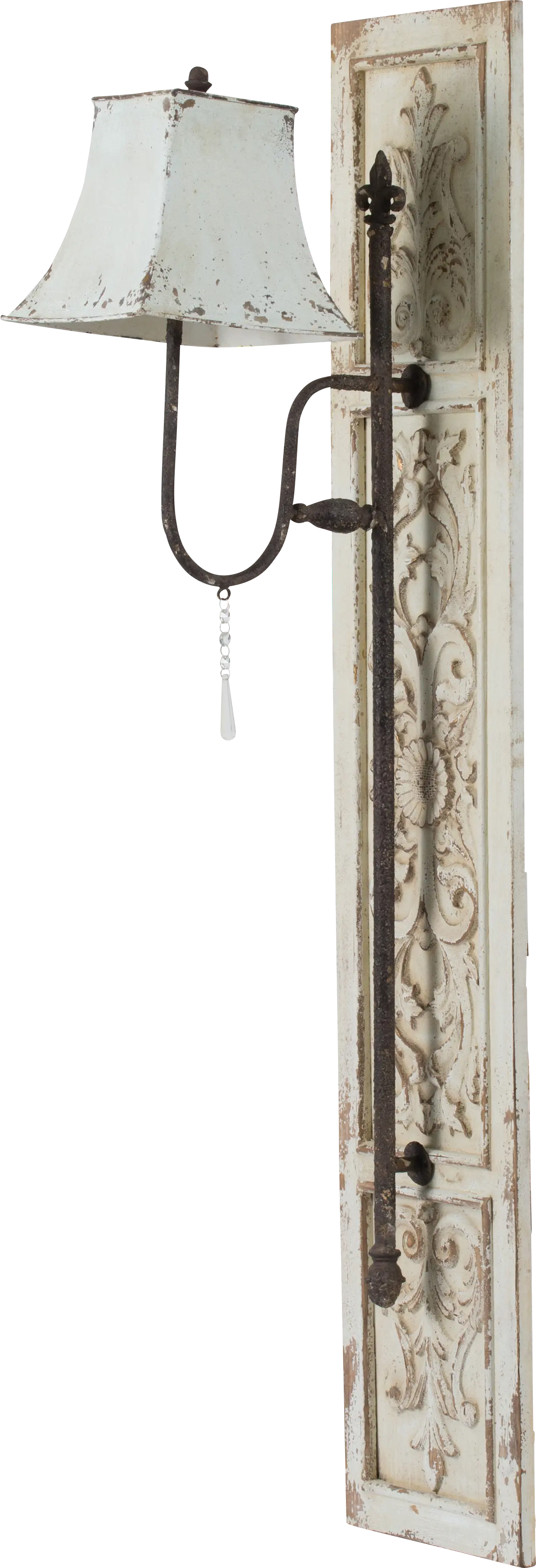 Mountian Oak Court Cream Sconce