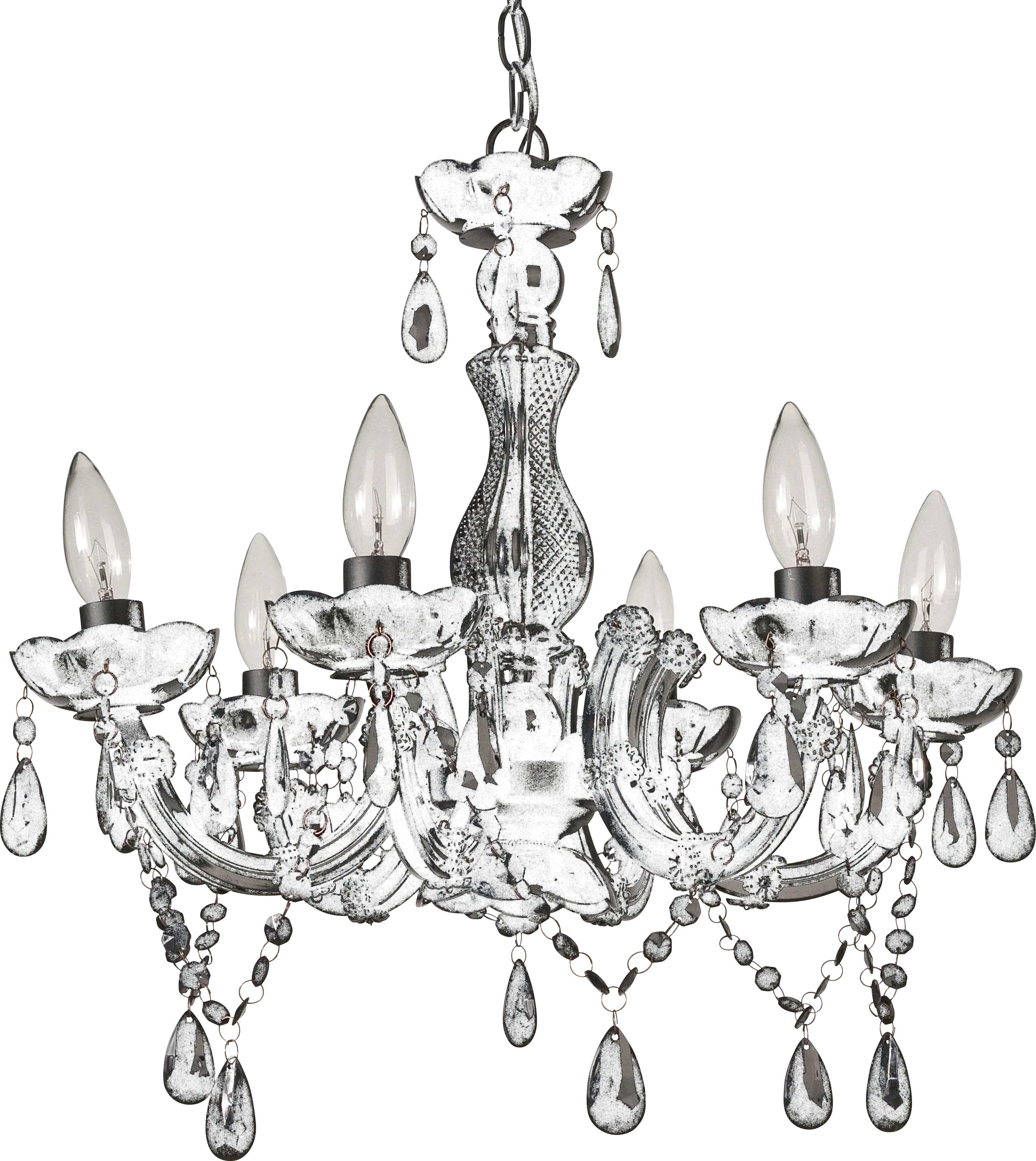 Larkspur Lane Black Chandelier - Thumbnail - Image 1