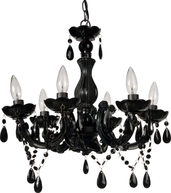 Larkspur Lane Black Chandelier
