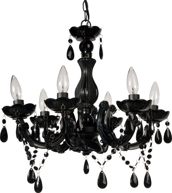 Larkspur Lane Black Chandelier