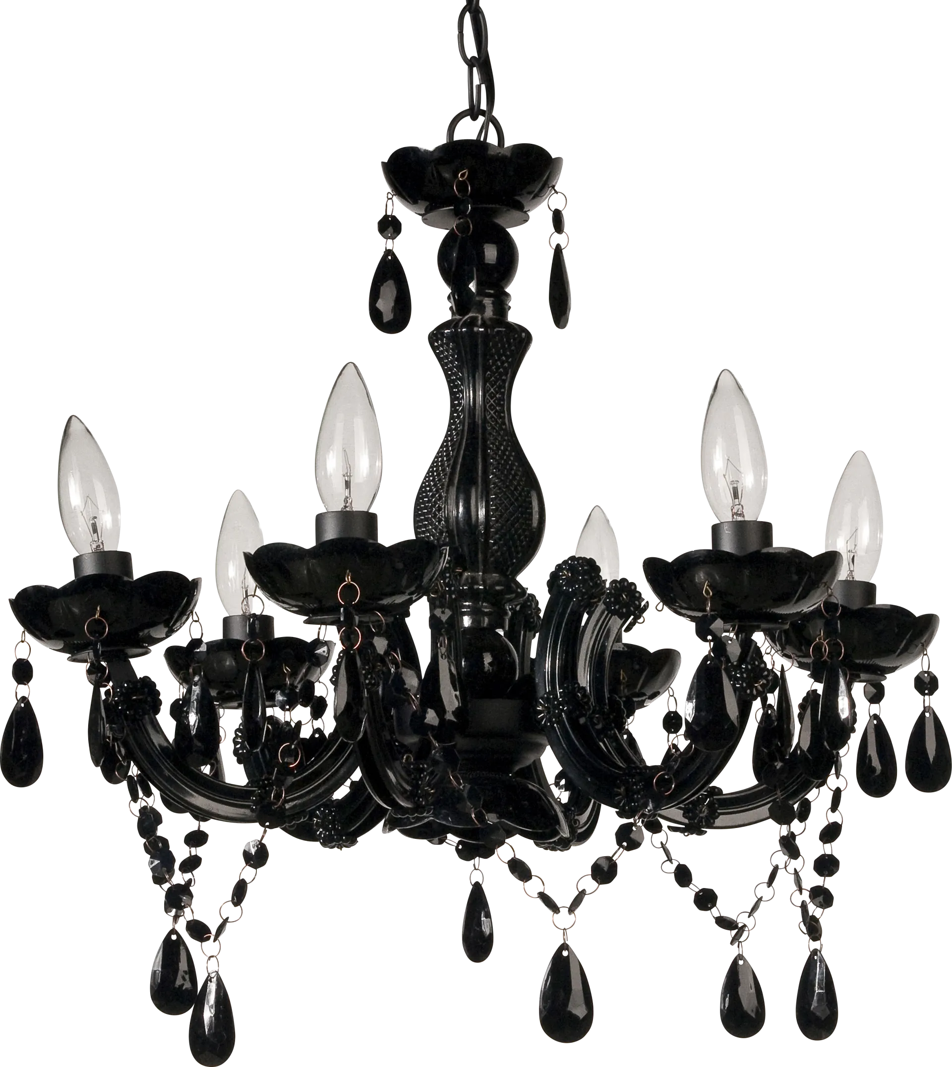 Larkspur Lane Black Chandelier - Image 1