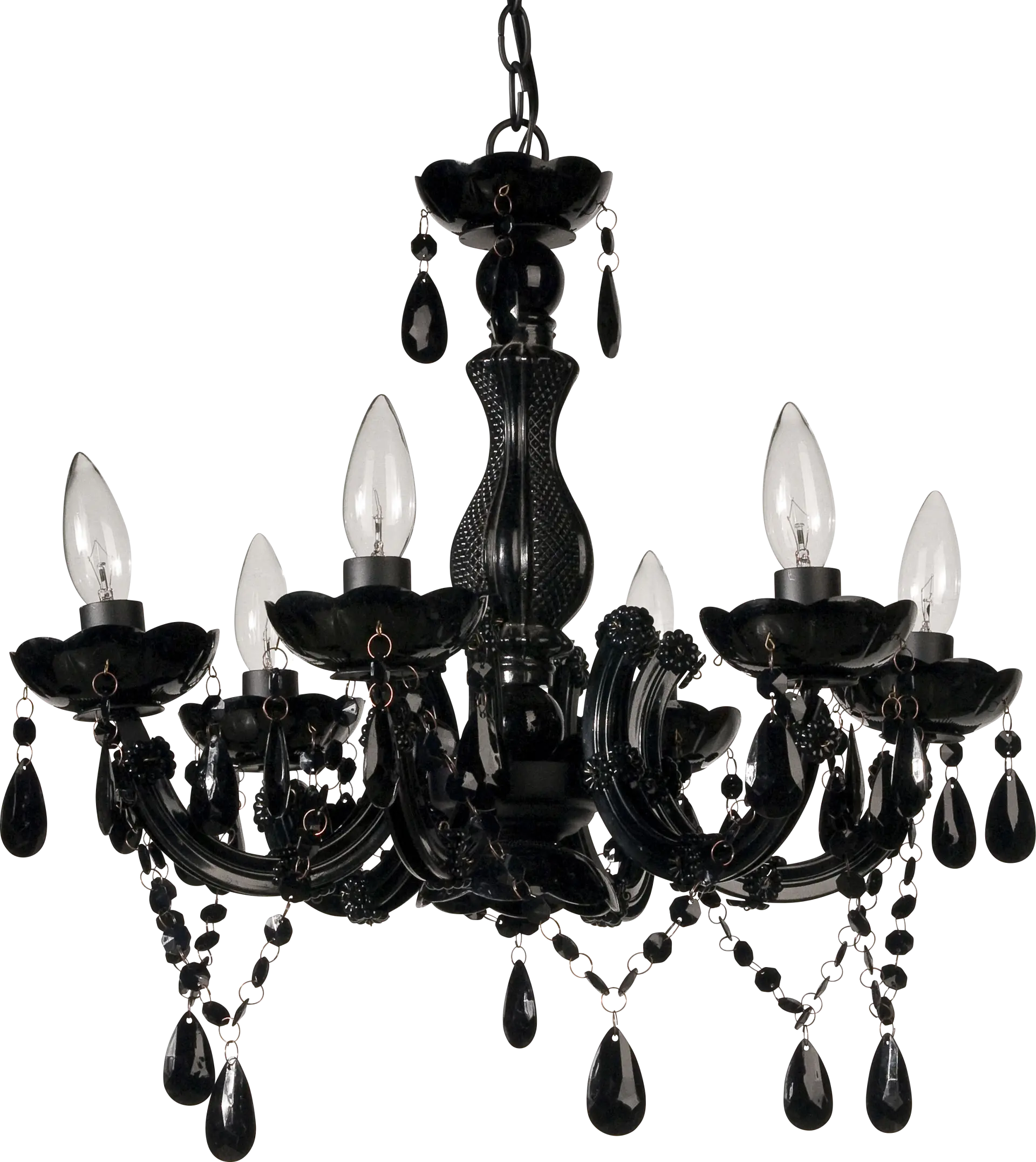 Larkspur Lane Black Chandelier