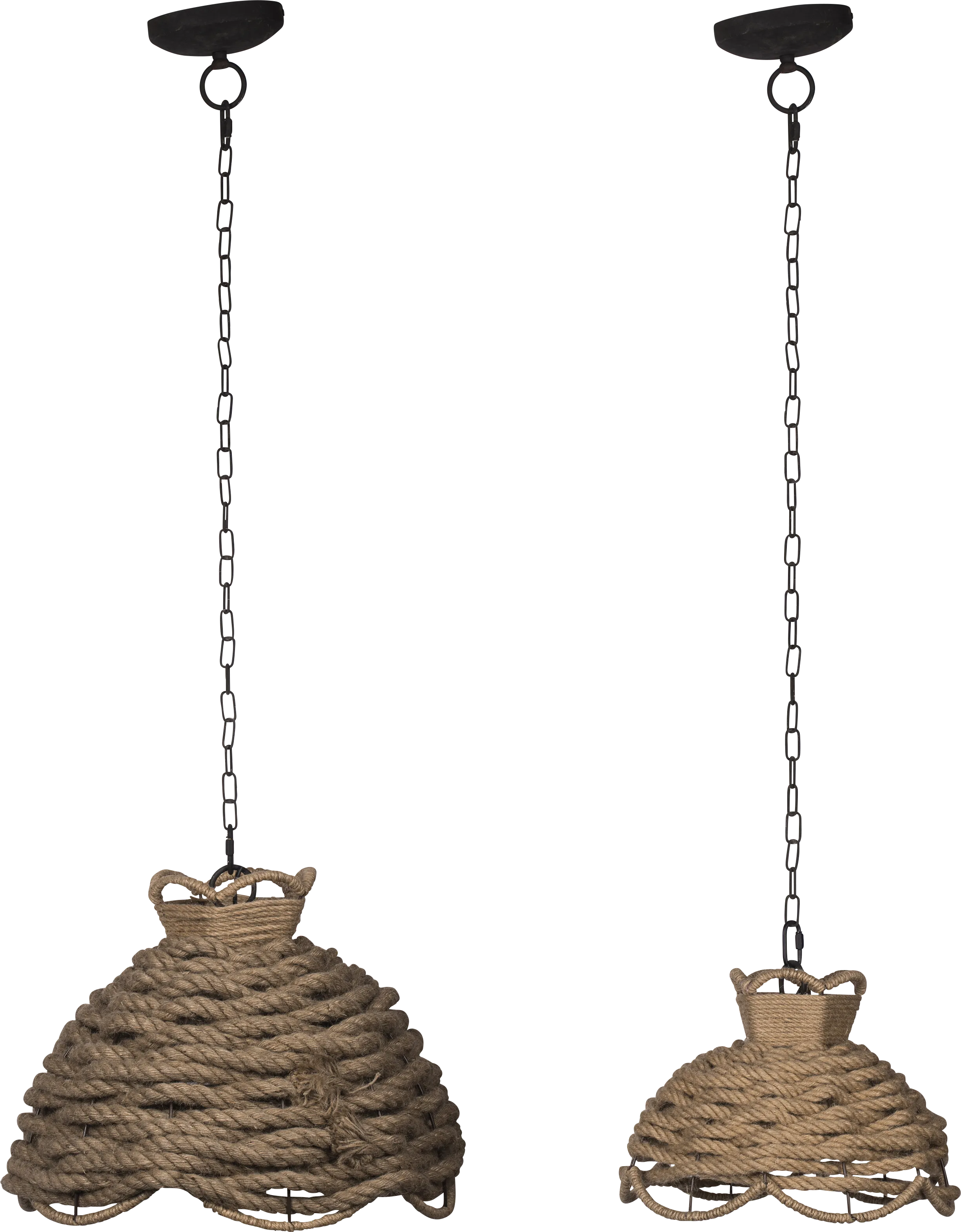 Meadowview Court Natural Chandelier - Thumbnail - Image 1