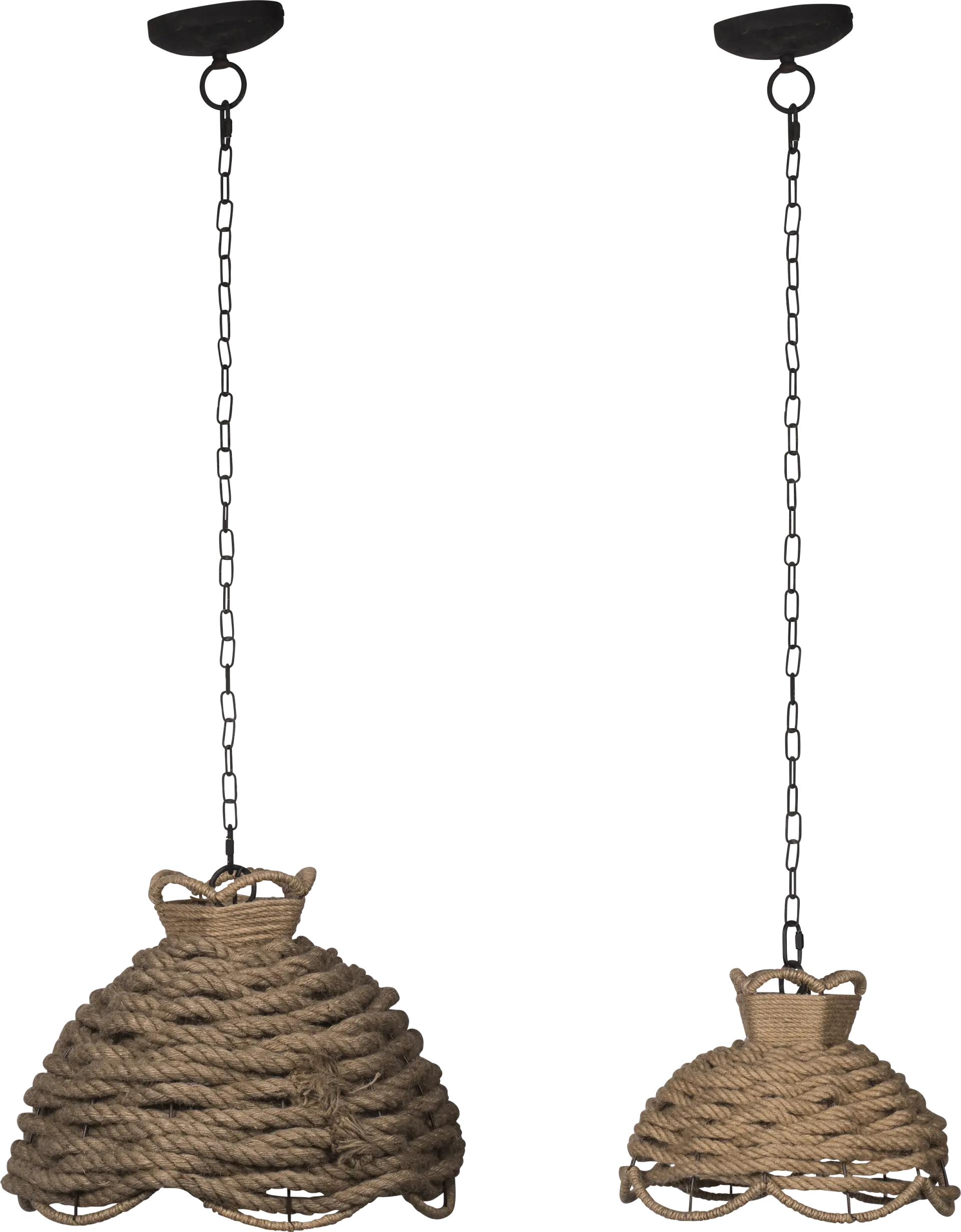 Meadowview Court Natural Chandelier