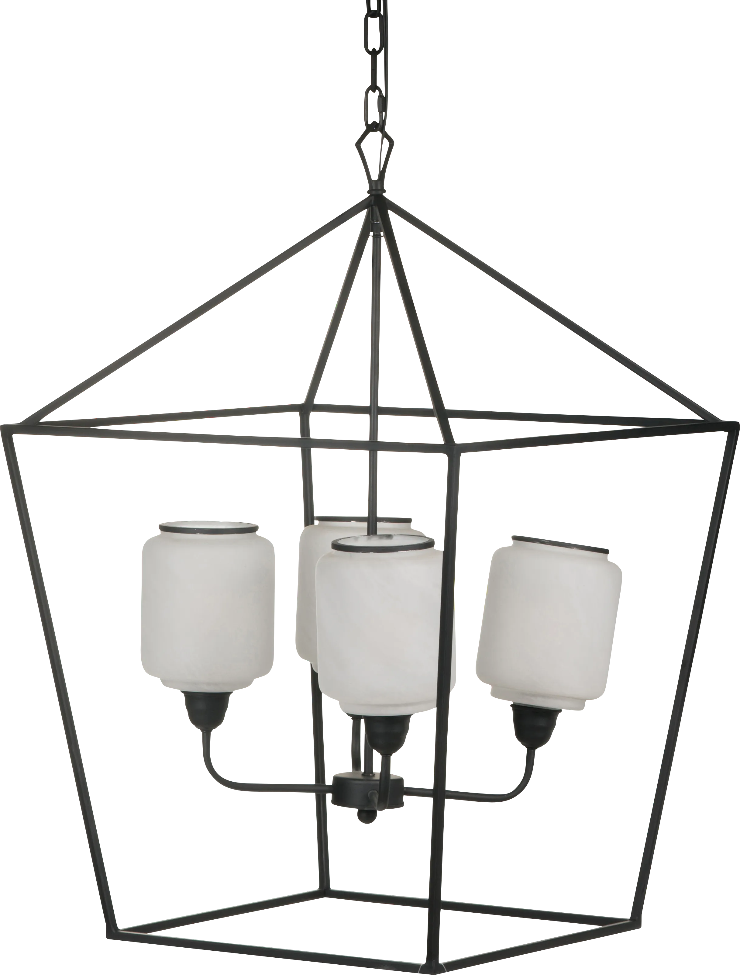 Mountain Holly Black Chandelier