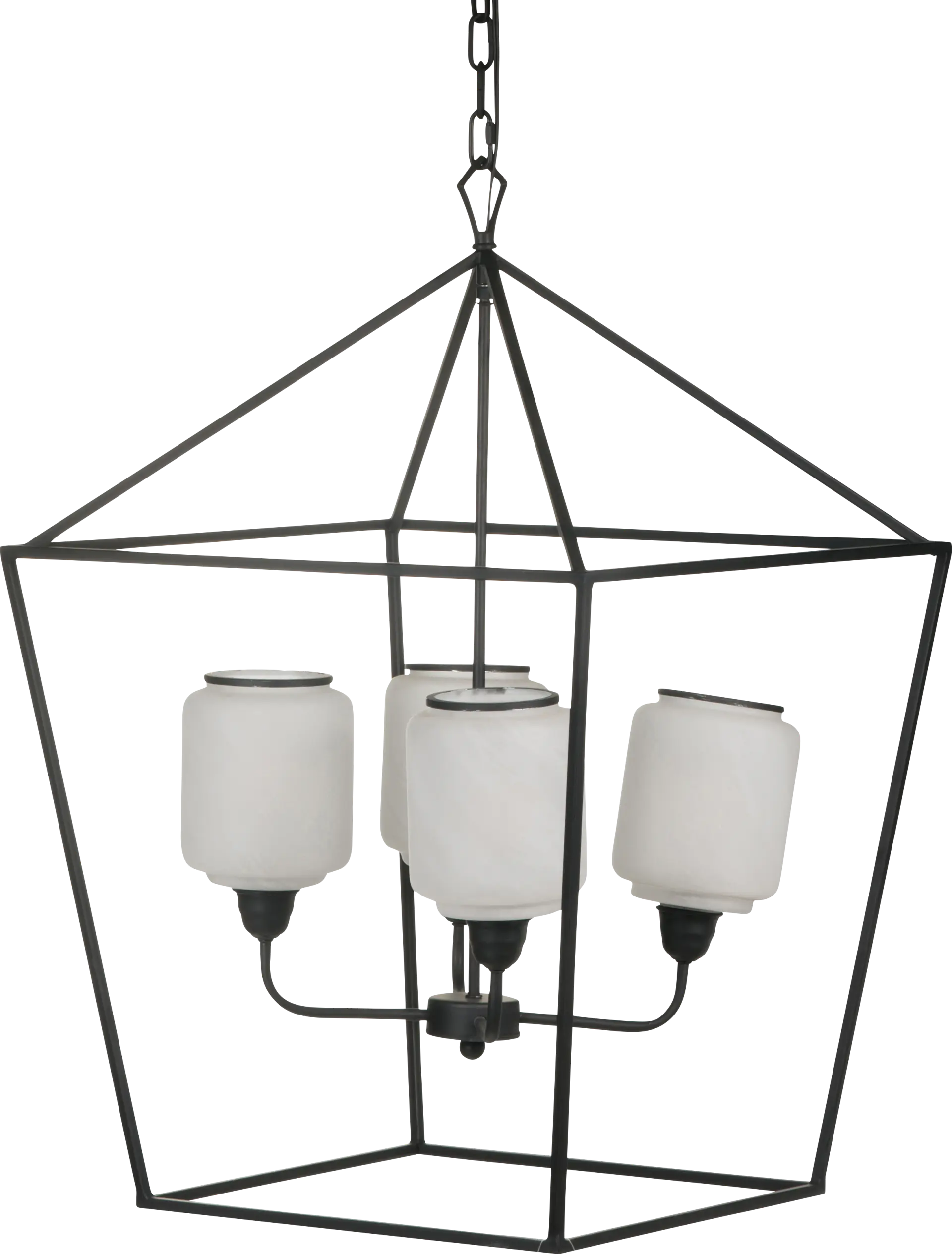 Mountain Holly Black Chandelier