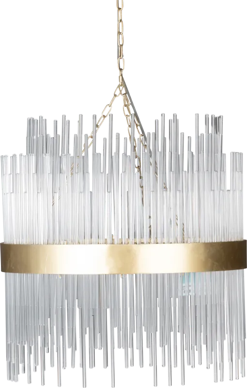 Saddleback Cove Clear Chandelier