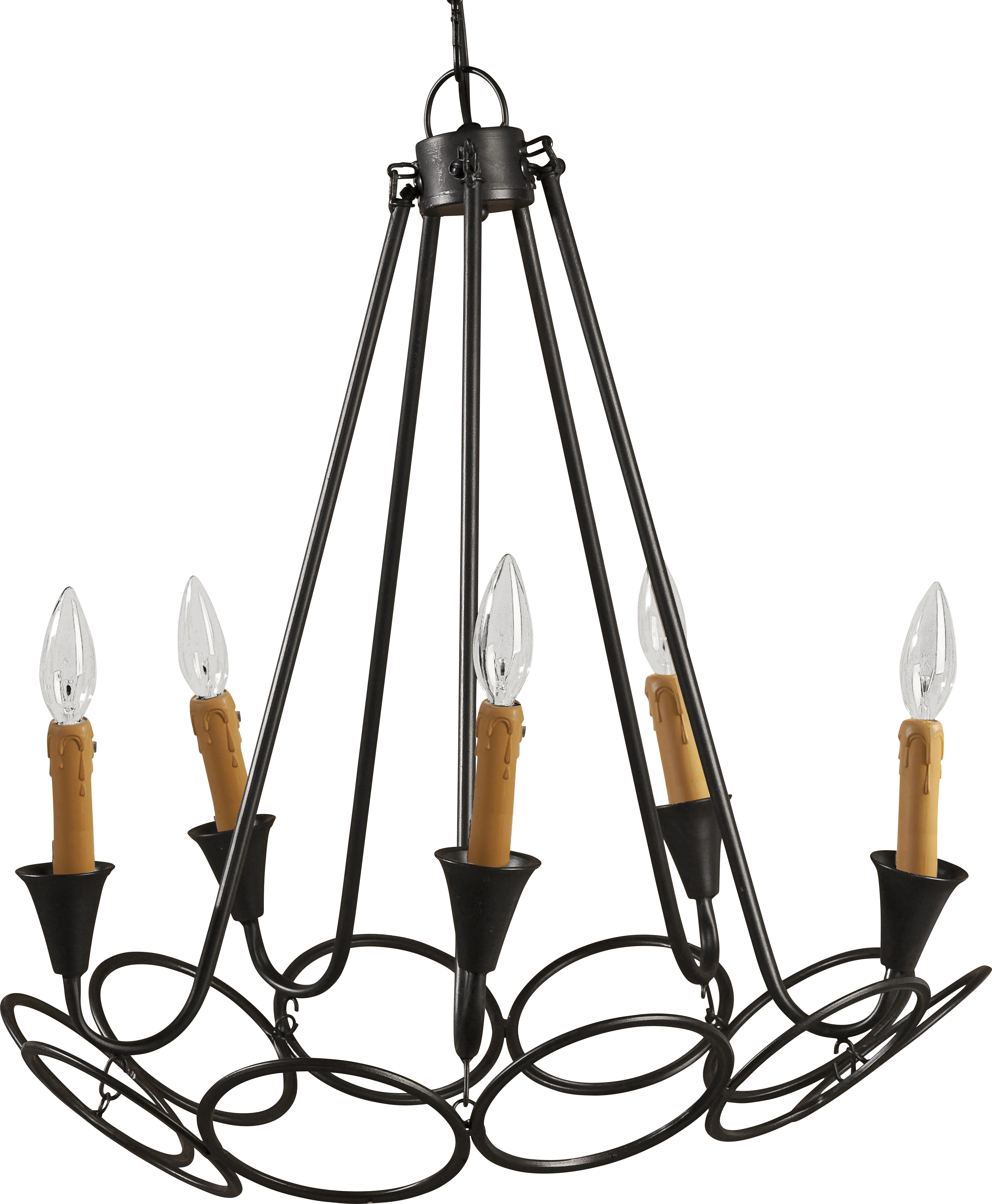 Lincoln Lane Black Chandelier - Thumbnail - Image 1