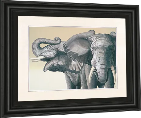 Kids Elephant Patrol Gray Artwork