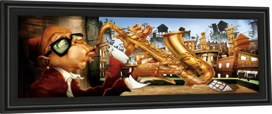 Kids Charming Sounds Brown Artwork