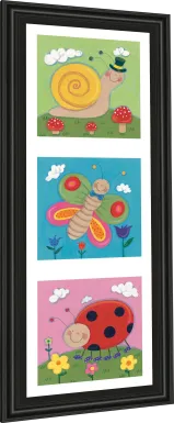 Kids Spring Is Here Blue Artwork