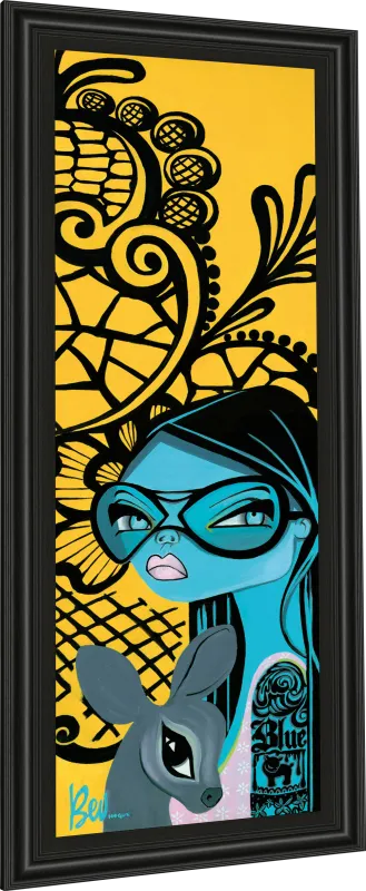 Kids Cool Vibes Yellow Artwork