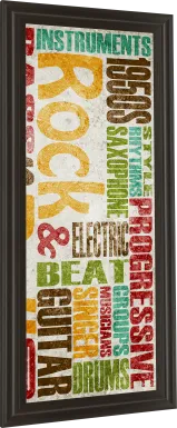 Kids Love For Rock Yellow Artwork