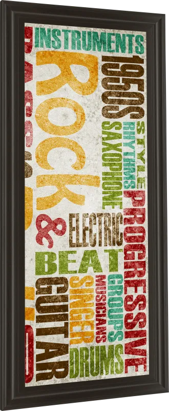 Kids Love For Rock Yellow Artwork
