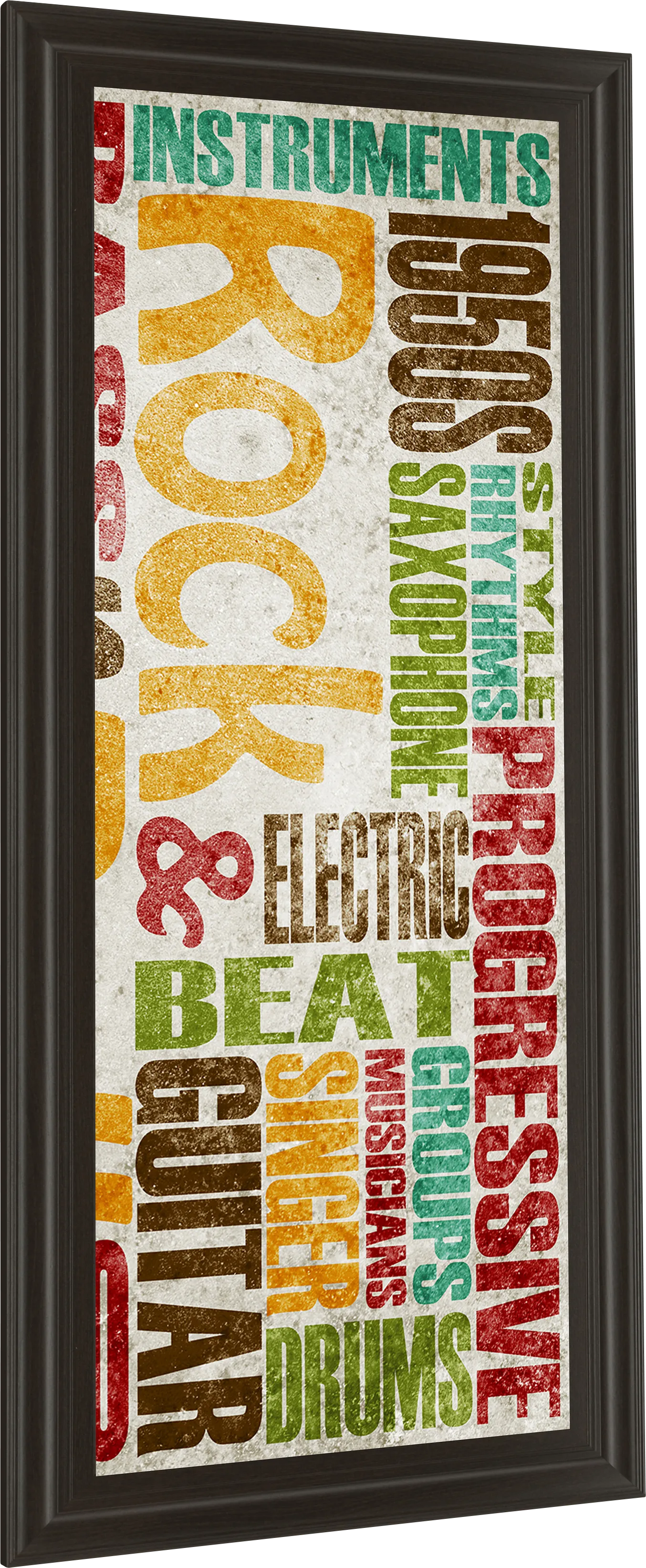 Kids Love For Rock Yellow Artwork - Image 1