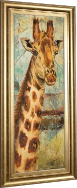 Kids Grand Giraffe Beige Artwork