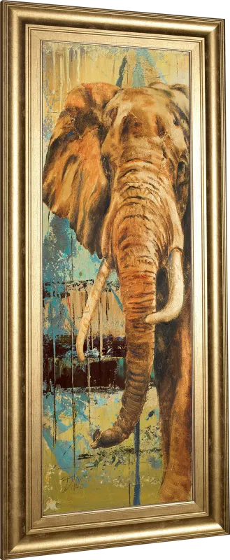 Kids Magnificent Elephant Beige Artwork