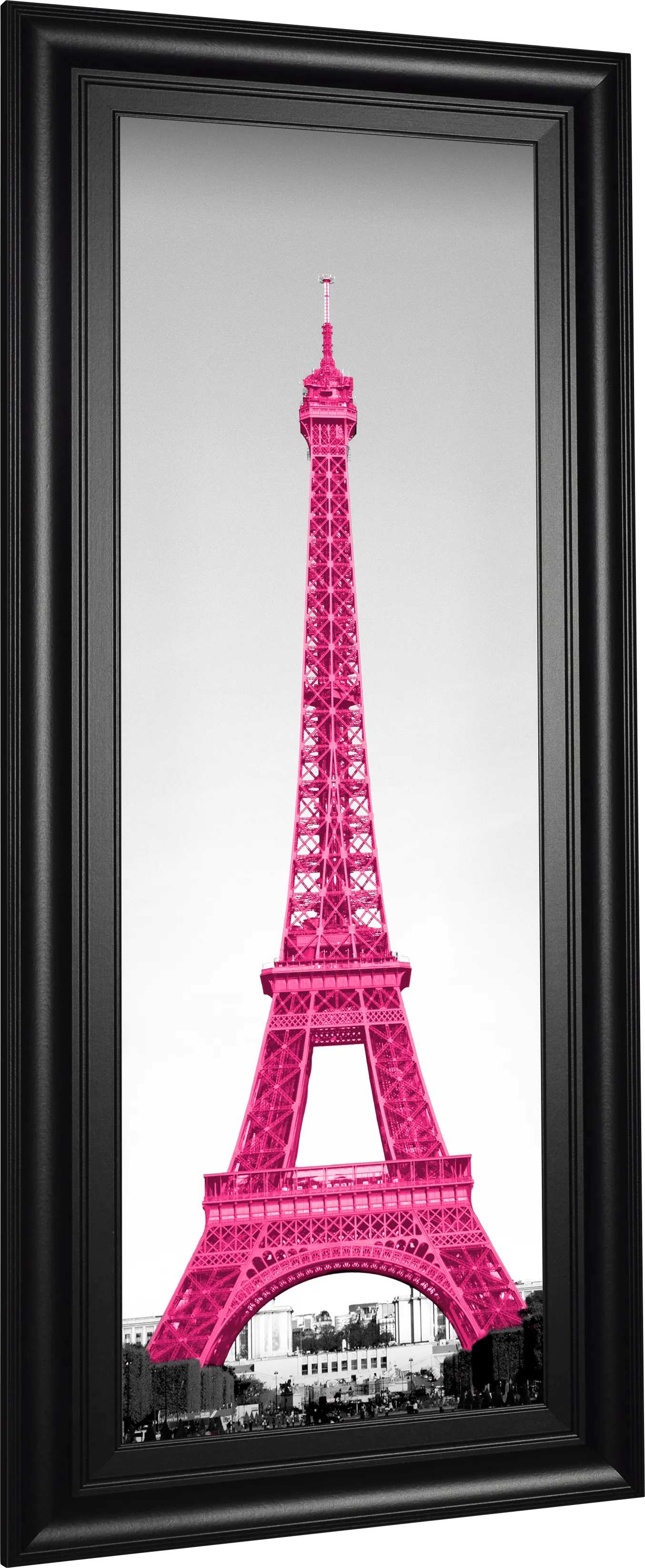 Kids Pink in Paris Fuchsia Artwork - Image 1