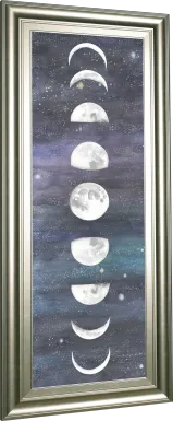 Kids Beyond The Moon Blue Artwork